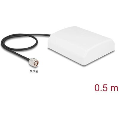 Delock WiFi 2,4 GHz Antenne N Stecker 8 dBi direktional mit Anschlusskabel RG-58 (WiFi), Antenne réseau - Publicité Delock WiFi 2,4 GHz Antenne N Stecker 8 dBi direktional mit Anschlusskabel RG-58 (WiFi), Antenne réseau - Publicité