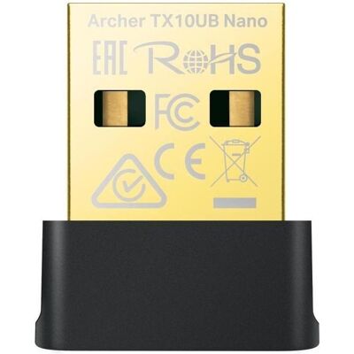 TP-Link AX900 Nano Wi-Fi 6 Bluetooth 5.3 USB-Adapter (USB), Adaptateur réseau - Publicité TP-Link AX900 Nano Wi-Fi 6 Bluetooth 5.3 USB-Adapter (USB), Adaptateur réseau - Publicité