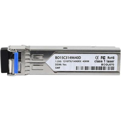 BlueOptics Viavi SFP-BXU34-40KM compatible SFP BO15C3149640D, Émetteur-récepteur, Argent - Publicité BlueOptics Viavi SFP-BXU34-40KM compatible SFP BO15C3149640D, Émetteur-récepteur, Argent - Publicité