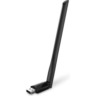 TP-Link AC600 HIGH GAIN WI-FI USB AD. (USB), Adaptateur réseau, Noir - Publicité TP-Link AC600 HIGH GAIN WI-FI USB AD. (USB), Adaptateur réseau, Noir - Publicité