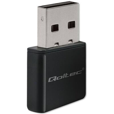 Qoltec NANO WiFi Adapter mini Standard N, USB 2.0 (USB 2.0), Adaptateur réseau, Noir - Publicité Qoltec NANO WiFi Adapter mini Standard N, USB 2.0 (USB 2.0), Adaptateur réseau, Noir - Publicité