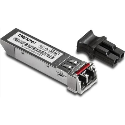 Trendnet TEG-10GBS40 10GBASE-LR SFP+ SFP+ monomode LC, Émetteur-récepteur, Gris - Publicité Trendnet TEG-10GBS40 10GBASE-LR SFP+ SFP+ monomode LC, Émetteur-récepteur, Gris - Publicité
