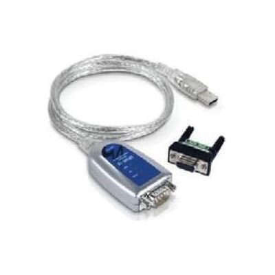 Moxa UPort 1130 - Convertisseur série - Argent - USB A - DB-9 - Publicité Moxa UPort 1130 - Convertisseur série - Argent - USB A - DB-9 - Publicité