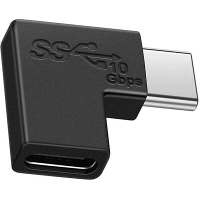 PowerGuard USB-C 90 Grad Winkel Adapter (USB-C, USB-C), Adaptateur USB, Noir - Publicité PowerGuard USB-C 90 Grad Winkel Adapter (USB-C, USB-C), Adaptateur USB, Noir - Publicité