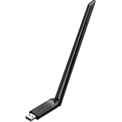 Ugreen Karta sieciowa USB / Adapter Wi-Fi CM763, 2.4/5GHz (USB), Adaptateur réseau, Gris - Publicité Ugreen Karta sieciowa USB / Adapter Wi-Fi CM763, 2.4/5GHz (USB), Adaptateur réseau, Gris - Publicité