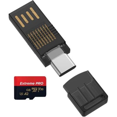 PowerGuard - 2in1 - Transparent - USB-C/USB-A - Adaptateur USB - Publicité PowerGuard - 2in1 - Transparent - USB-C/USB-A - Adaptateur USB - Publicité