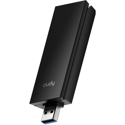 Cudy NET Z BE6500 Adaptateur Wi-Fi7 en bande Tir USB 3.0 (USB), Adaptateur réseau, Noir - Publicité Cudy NET Z BE6500 Adaptateur Wi-Fi7 en bande Tir USB 3.0 (USB), Adaptateur réseau, Noir - Publicité