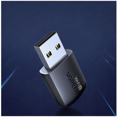 Ugreen Adaptateur Wi-Fi USB double bande – 2,4 GHz 287 Mbps + 5 GHz 600 Mbps – Noir (USB), Adaptateur réseau, Noir - Publicité Ugreen Adaptateur Wi-Fi USB double bande – 2,4 GHz 287 Mbps + 5 GHz 600 Mbps – Noir (USB), Adaptateur réseau, Noir - Publicité