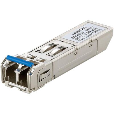 LevelOne SFP-3611 1.25Gbps Single-mode SFP-Transceiver 80km, Émetteur-récepteur, Argent - Publicité LevelOne SFP-3611 1.25Gbps Single-mode SFP-Transceiver 80km, Émetteur-récepteur, Argent - Publicité