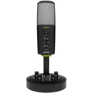 Mackie Microphone de studio USB CHROMIUM Boîtier métallique, support, câble inclus., Microphone - Publicité Mackie Microphone de studio USB CHROMIUM Boîtier métallique, support, câble inclus., Microphone - Publicité