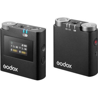 Godox Système de microphone sans fil Virso S M1 (version Sony), Microphone - Publicité Godox Système de microphone sans fil Virso S M1 (version Sony), Microphone - Publicité