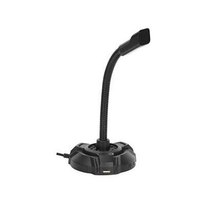 Microphone d'ordinateur, DHP-1100C, noir, lumière LED Hub USB, Microphone - Publicité Microphone d'ordinateur, DHP-1100C, noir, lumière LED Hub USB, Microphone - Publicité