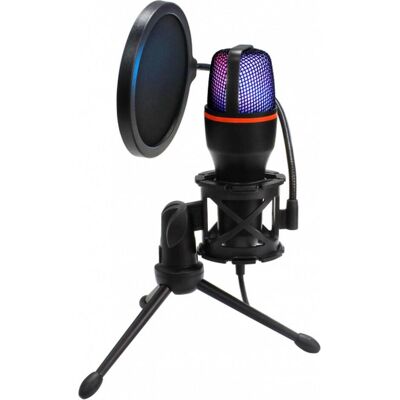 Microphone ART AC-02 - Condensateur USB, LED, Filtre Mécanique - Publicité Microphone ART AC-02 - Condensateur USB, LED, Filtre Mécanique - Publicité