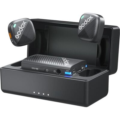 Godox Cube C Kit2 2.4GHz Wireless Microphone System, Microphone - Publicité Godox Cube C Kit2 2.4GHz Wireless Microphone System, Microphone - Publicité
