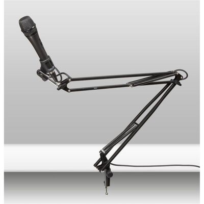 Support Microphone Vocaltone MS-15 - Ajustable, 90cm - Publicité Support Microphone Vocaltone MS-15 - Ajustable, 90cm - Publicité
