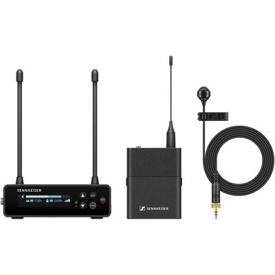 Sennheiser EW-DP ME4 SET (S1-7) cardiode camera lavalier set (606 - 662 MHz), Microphone - Publicité Sennheiser EW-DP ME4 SET (S1-7) cardiode camera lavalier set (606 - 662 MHz), Microphone - Publicité