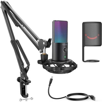 Fifine T669 PRO RGB, Microphone - Publicité Fifine T669 PRO RGB, Microphone - Publicité