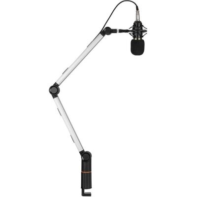 Support microphonique Mozo SB38 - Rotation 360°, Réglable - Publicité Support microphonique Mozo SB38 - Rotation 360°, Réglable - Publicité
