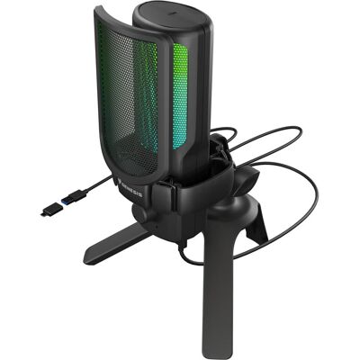Genesis Gaming Mikrofon RADIUM 250 USB schwarz, Microphone - Publicité Genesis Gaming Mikrofon RADIUM 250 USB schwarz, Microphone - Publicité