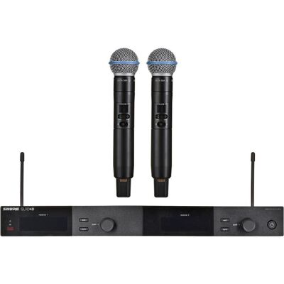 Système sans fil dual Shure SLXD24DE/B58 G59 - Publicité Système sans fil dual Shure SLXD24DE/B58 G59 - Publicité