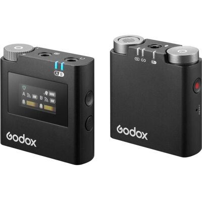 Godox Système de microphone sans fil Virso M1, Microphone - Publicité Godox Système de microphone sans fil Virso M1, Microphone - Publicité