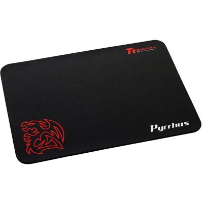 Thermaltake Bibliothèque (XL), Tapis de souris, Noir, Rouge - Publicité Thermaltake Bibliothèque (XL), Tapis de souris, Noir, Rouge - Publicité
