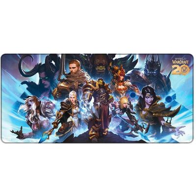 Blizzard World of WarCraft - 20th Anniversary Mousepad (XL), Tapis de souris, Multicolore - Publicité Blizzard World of WarCraft - 20th Anniversary Mousepad (XL), Tapis de souris, Multicolore - Publicité