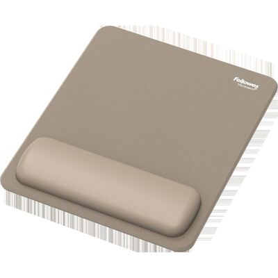 Fellowes Breyta Mauspad sand mit Handgelenkauflage, Tapis de souris, Beige - Publicité Fellowes Breyta Mauspad sand mit Handgelenkauflage, Tapis de souris, Beige - Publicité
