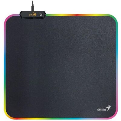 Genius GX-BAD 260S RGB MOUSE PAD Noir (M), Tapis de souris, Noir - Publicité Genius GX-BAD 260S RGB MOUSE PAD Noir (M), Tapis de souris, Noir - Publicité