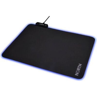 Tapis de souris gaming P100 RGB NORTH - Publicité Tapis de souris gaming P100 RGB NORTH - Publicité