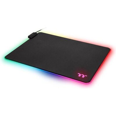 Thermaltake Level 20 RGB Mouse Pad, Tapis de souris, Noir, Multicolore - Publicité Thermaltake Level 20 RGB Mouse Pad, Tapis de souris, Noir, Multicolore - Publicité