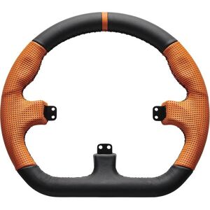 Asetek SimSports GT D Fermé Volant en Cuir Orange - Publicité Asetek SimSports GT D Fermé Volant en Cuir Orange - Publicité