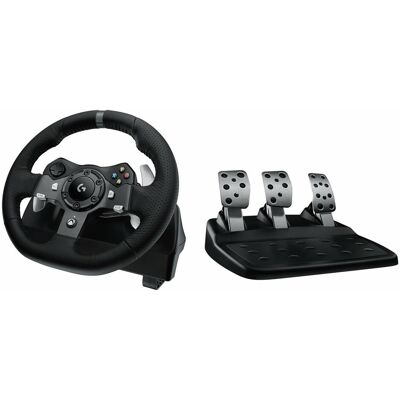 Logitech G G920 Driving Force (Xbox, PC) (PC, Xbox One S, Xbox One X, Xbox Series S, Xbox Series X), Manette, Noir - Publicité Logitech G G920 Driving Force (Xbox, PC) (PC, Xbox One S, Xbox One X, Xbox Series S, Xbox Series X), Manette, Noir - Publicité