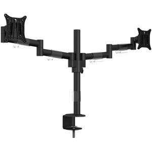 Multibrackets Support de bureau Officeline Dual (Tables, 30", 16 kg), Support de moniteur, Noir - Publicité Multibrackets Support de bureau Officeline Dual (Tables, 30", 16 kg), Support de moniteur, Noir - Publicité