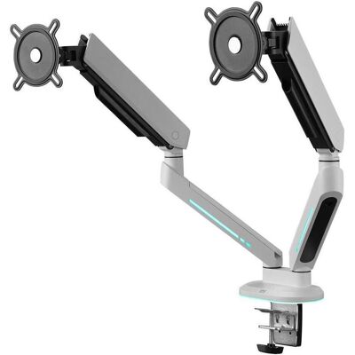 One for All Monitor Halterung Experience RGB Dual weiá (Tables, 45", 14 kg), Support de moniteur, Noir, Blanc - Publicité One for All Monitor Halterung Experience RGB Dual weiá (Tables, 45", 14 kg), Support de moniteur, Noir, Blanc - Publicité