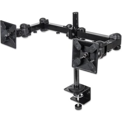 Manhattan 420808 (Tables, 24", 12 kg), Support de moniteur, Noir - Publicité Manhattan 420808 (Tables, 24", 12 kg), Support de moniteur, Noir - Publicité