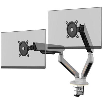 One for All Monitor Halterung Experience RGB Dual weiá (Tables, 45", 14 kg), Support de moniteur, Noir, Blanc - Publicité One for All Monitor Halterung Experience RGB Dual weiá (Tables, 45", 14 kg), Support de moniteur, Noir, Blanc - Publicité