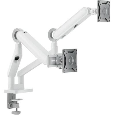 Alogic 32 Glide Monitor Arm Dua (Tables, 32", 10.50 kg), Support de moniteur, Blanc - Publicité Alogic 32 Glide Monitor Arm Dua (Tables, 32", 10.50 kg), Support de moniteur, Blanc - Publicité