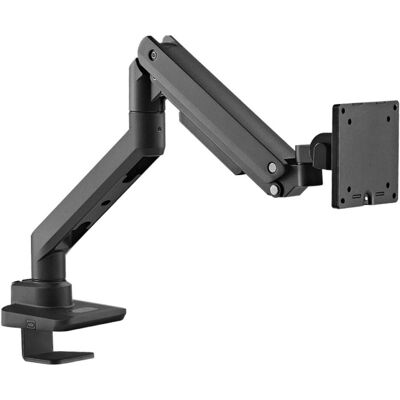 Goobay Support pour écran simple Gaming avec vérin à gaz, noir (Sol, 49", 20 kg), Support de moniteur, Noir - Publicité Goobay Support pour écran simple Gaming avec vérin à gaz, noir (Sol, 49", 20 kg), Support de moniteur, Noir - Publicité
