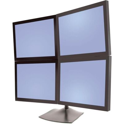 Ergotron DS100 Monitor Standfuss (Tables, 24", 14 kg), Support de moniteur, Noir - Publicité Ergotron DS100 Monitor Standfuss (Tables, 24", 14 kg), Support de moniteur, Noir - Publicité