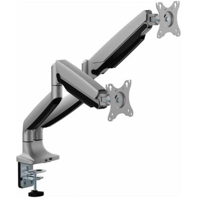 ART Support de bureau pour gaz pour 2 Led/Lcd (Tables, 35", 15 kg), Support de moniteur, Noir - Publicité ART Support de bureau pour gaz pour 2 Led/Lcd (Tables, 35", 15 kg), Support de moniteur, Noir - Publicité