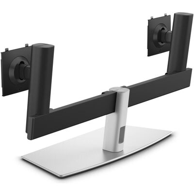 Dell Pro Dual Monitor Stand - MDS26 (Tables, 27", 11.97 kg), Support de moniteur, Noir, Argent - Publicité Dell Pro Dual Monitor Stand - MDS26 (Tables, 27", 11.97 kg), Support de moniteur, Noir, Argent - Publicité