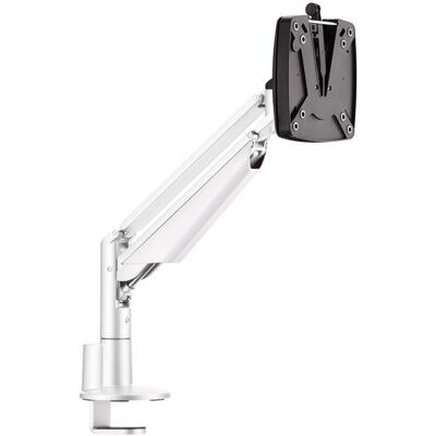 Support Moniteur Blanc Novus 19-27" VESA 100x100 À Gaz - Publicité Support Moniteur Blanc Novus 19-27" VESA 100x100 À Gaz - Publicité