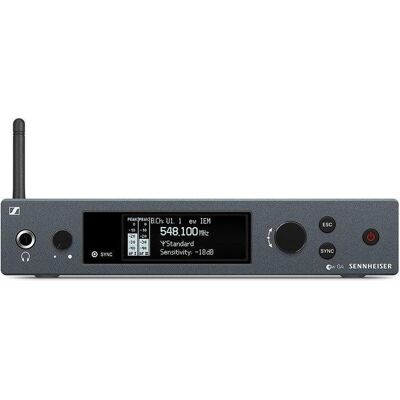 Système de surveillance sans fil Sennheiser EW IEM G4-A - MHz intra-auriculaire - Publicité Système de surveillance sans fil Sennheiser EW IEM G4-A - MHz intra-auriculaire - Publicité