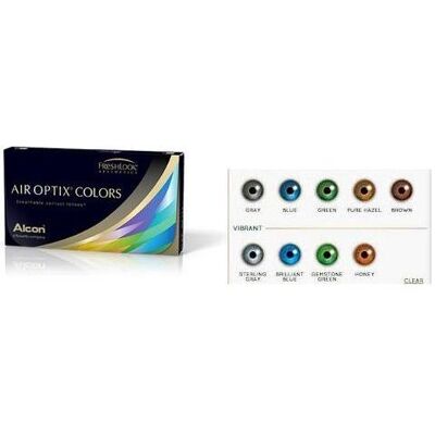 Air Optix, Lentilles de contact colorées, Colors (Bra, Brown) - Publicité Air Optix, Lentilles de contact colorées, Colors (Bra, Brown) - Publicité