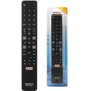 Lasmex Pilot RTV Lamex Pilot do TV LCD Thomson, TCL RM-L1508 + (RC802N, RC3000), SMART, NETFLIX (Télécommande spécifique à l’appareil, Infrarouge), Télécommande, Noir - Publicité Lasmex Pilot RTV Lamex Pilot do TV LCD Thomson, TCL RM-L1508 + (RC802N, RC3000), SMART, NETFLIX (Télécommande spécifique à l’appareil, Infrarouge), Télécommande, Noir - Publicité