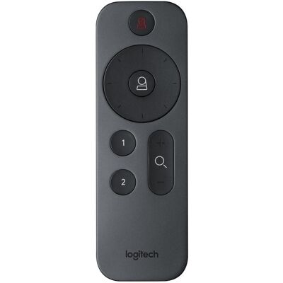 Logitech Télécommande pour système de vidéoconférence (Télécommande spécifique à l’appareil, Fréquence radio (RF)), Télécommande, Gris - Publicité Logitech Télécommande pour système de vidéoconférence (Télécommande spécifique à l’appareil, Fréquence radio (RF)), Télécommande, Gris - Publicité