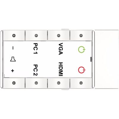 Kindermann Neets EcHo - Panneaux de commande à touches - 8 touches, Télécommande, Blanc - Publicité Kindermann Neets EcHo - Panneaux de commande à touches - 8 touches, Télécommande, Blanc - Publicité