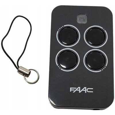 FAAC XT4 433 Télécommande RC (Télécommande spécifique à l’appareil, Fréquence radio (RF)), Télécommande, Noir - Publicité FAAC XT4 433 Télécommande RC (Télécommande spécifique à l’appareil, Fréquence radio (RF)), Télécommande, Noir - Publicité