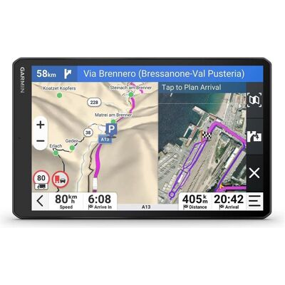Garmin GPS auto, GPS dezl LGV820 8" pour camions, Europe (8") - Publicité Garmin GPS auto, GPS dezl LGV820 8" pour camions, Europe (8") - Publicité